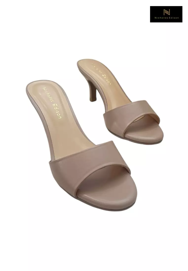 Nicholas Edison Heel Florence Mocca