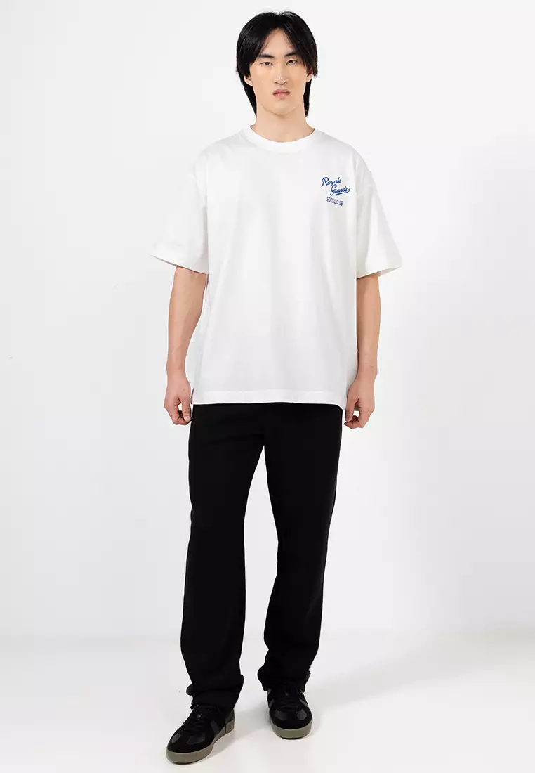 Box Fit Text T-Shirt