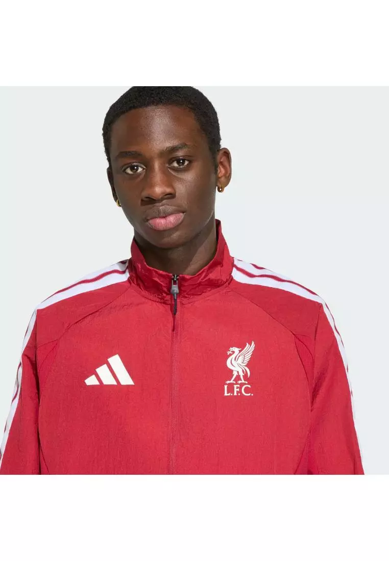 Football Liverpool FC Home Anthem Jacket Men Burgundy KV6736
