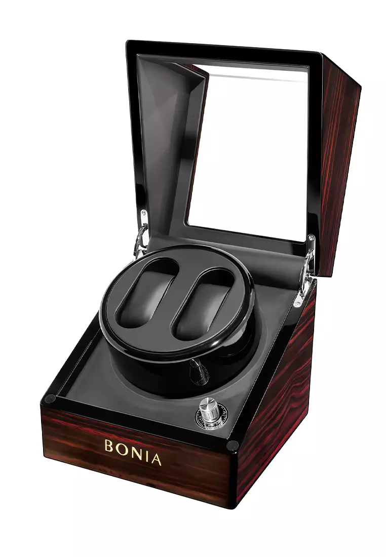 Bonia Sapphire Glass Automatic Limited Edition - Silver Rosegold - All Stainless Steel - BNB10718-1636LE