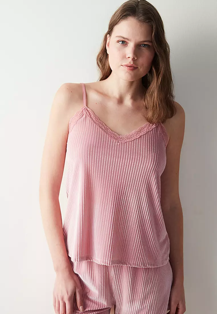 Aurora Velvet Tank Top