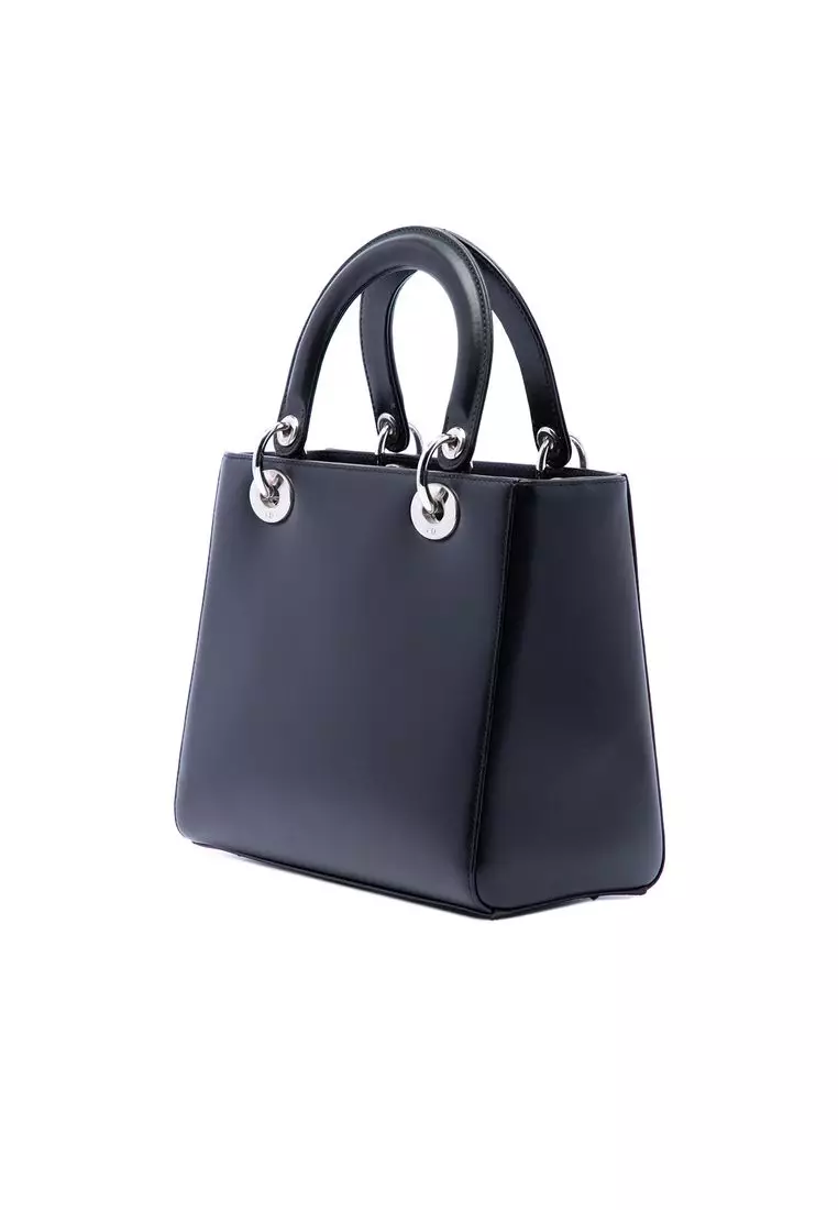 Pre-Loved Dior Medium Calfskin Pockets Lady Dior