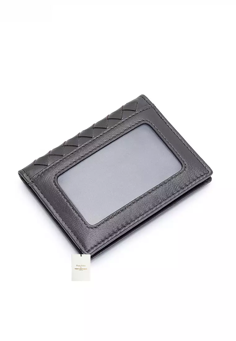 Weave Sheepskin Multi-Slot Card Holder JW YT-8861