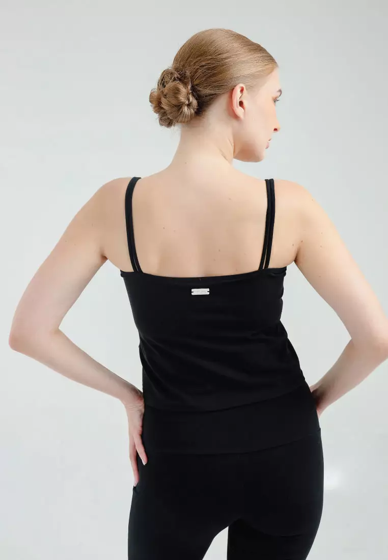 Breeze Cami Crop, Baju Olahraga Wanita - Onyx