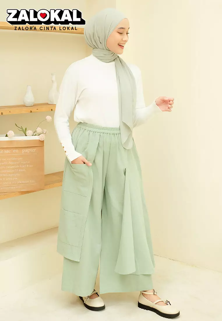 Meelva Pants Green Mint