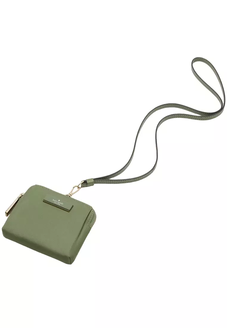 Carter Nylon Card Case Lanyard - Cedar Stand KL878