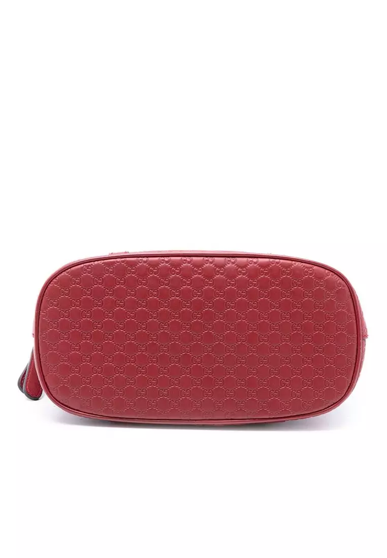 Pre-Loved Gucci Mini Microguccissima Dome Satchel