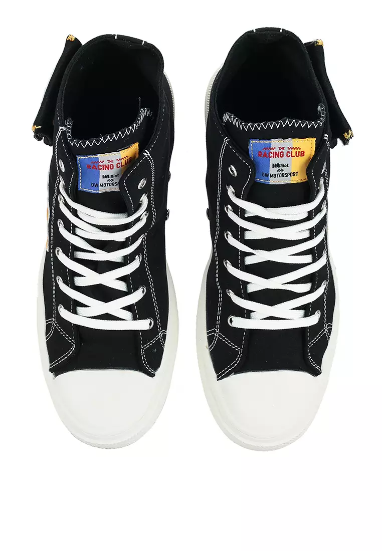 DW Motorsport x Milliot Gotta Run Rounded Toe Sneakers