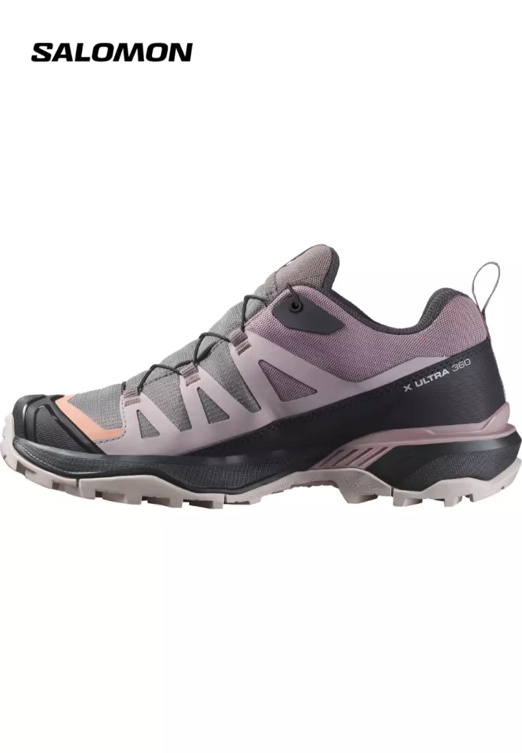 X ULTRA 360 GTX Women Outdoor Shoes in Plum Kitten / Phantom / Cork