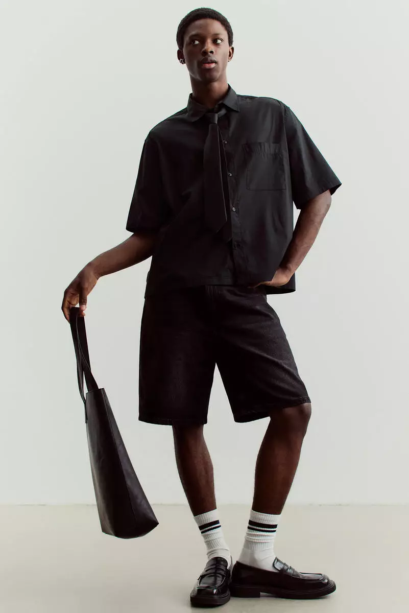 Oversized Fit Short-sleeved shirt