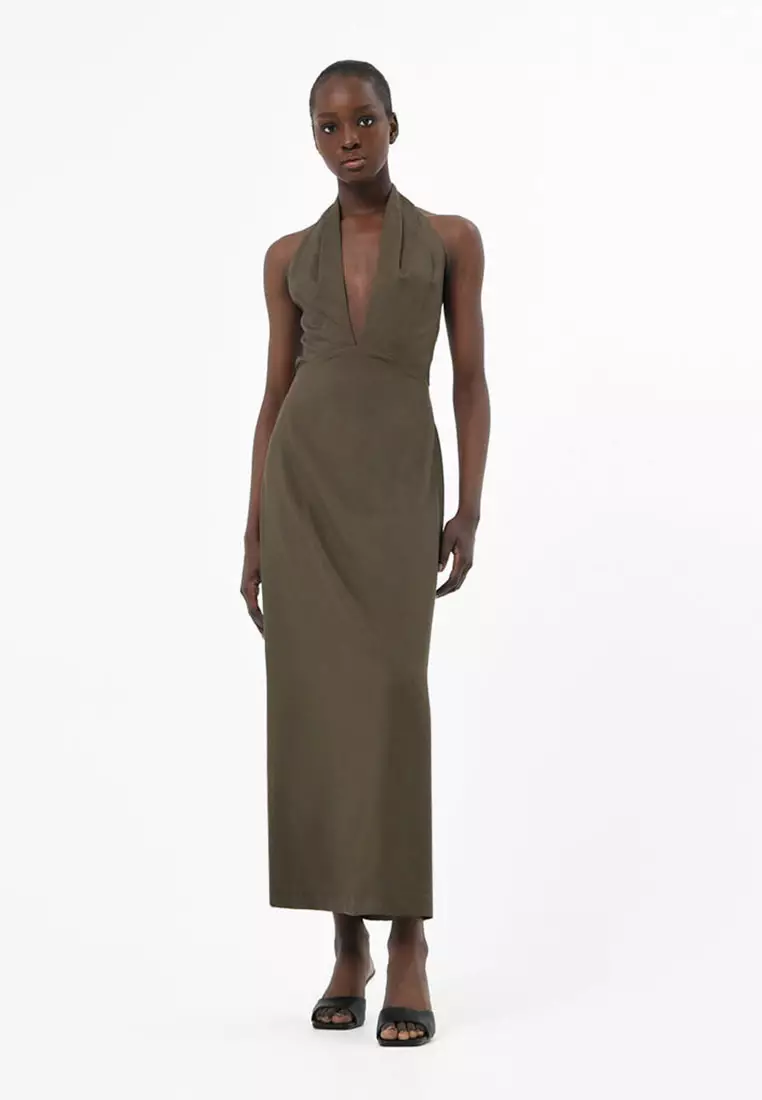 Talya Halterneck Dress