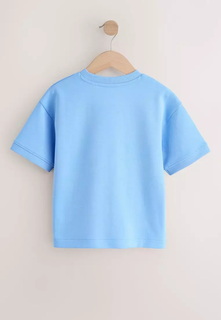 Graphic Print Heavyweight Short Sleeve T-Shirt