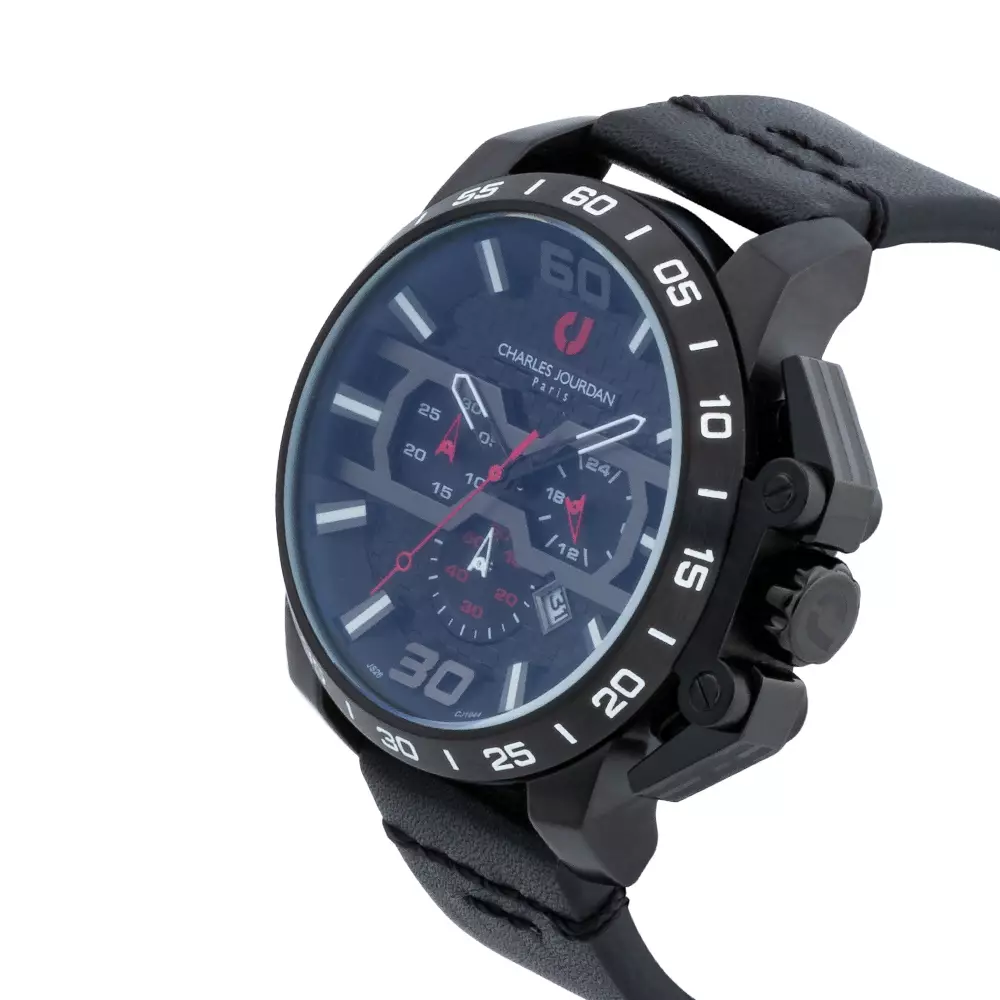 Jam Tangan Charles Jourdan  Jam Tangan Pria CJ1044-1735C Original