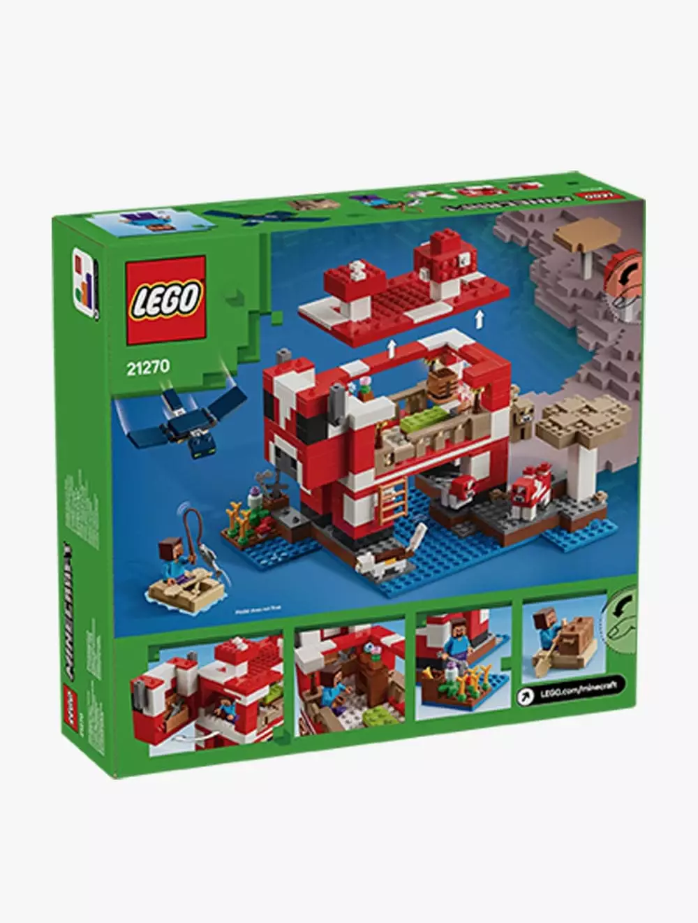 LEGO® Minecraft The Mooshroom House - 21270