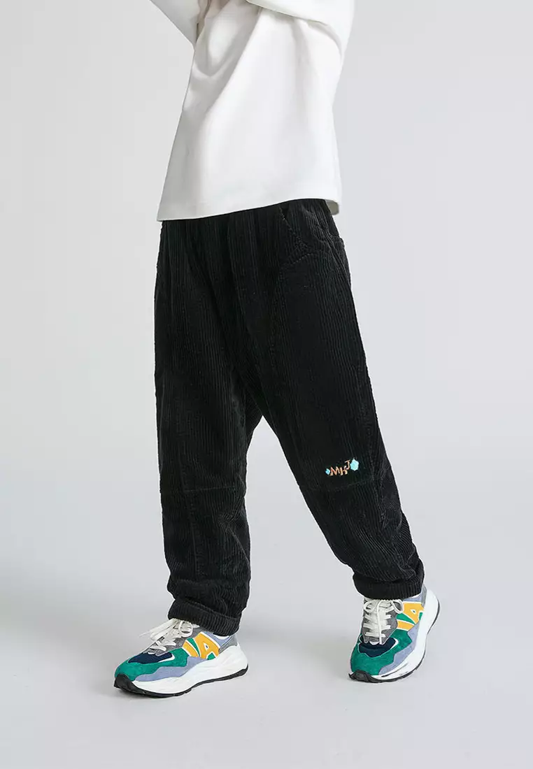 Relaxed Fit Corduroy Trousers