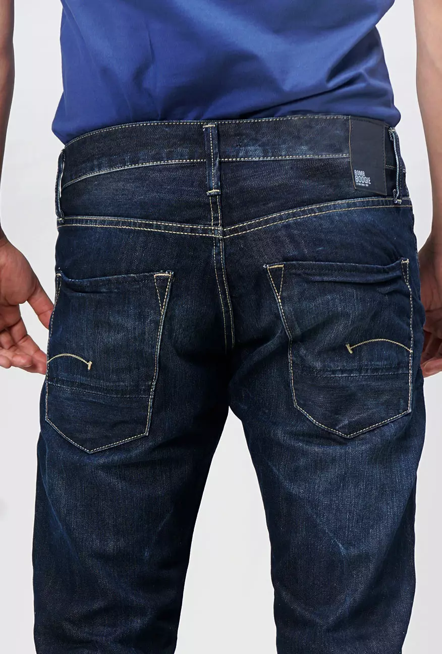 Celana Jeans Pria Slimfit H2