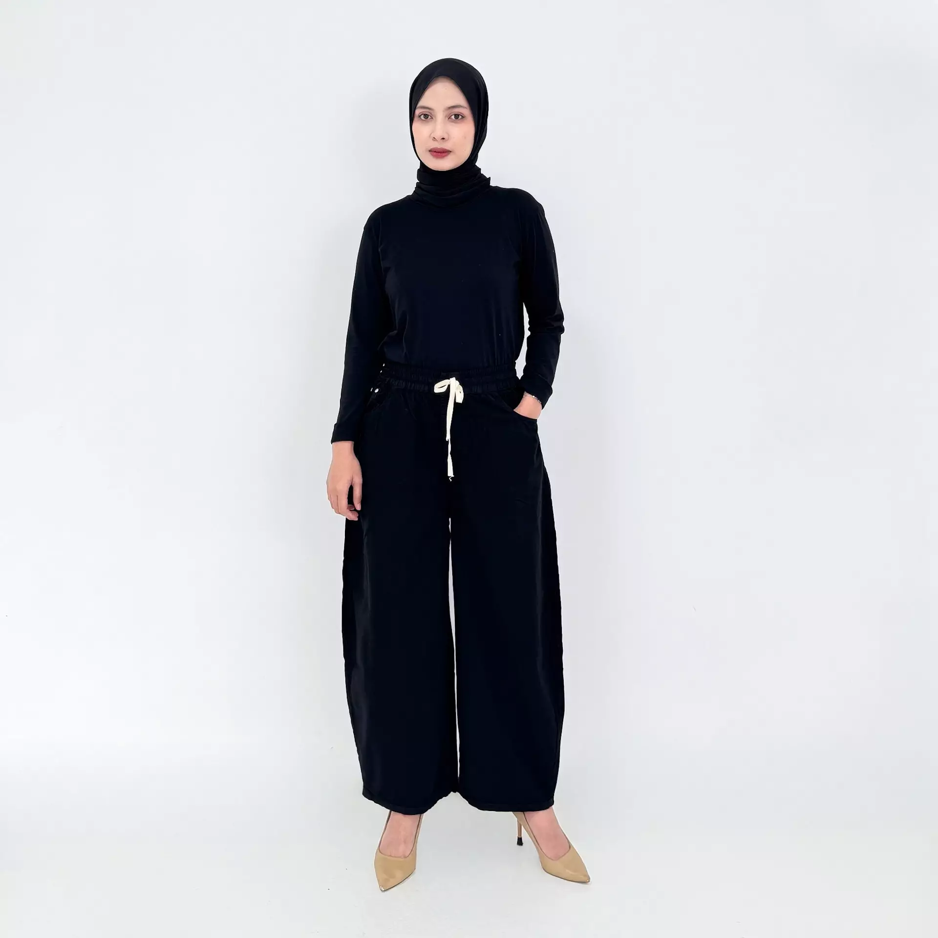 Celana Panjang Muslim Wanita - Zamora Barrel Pants 