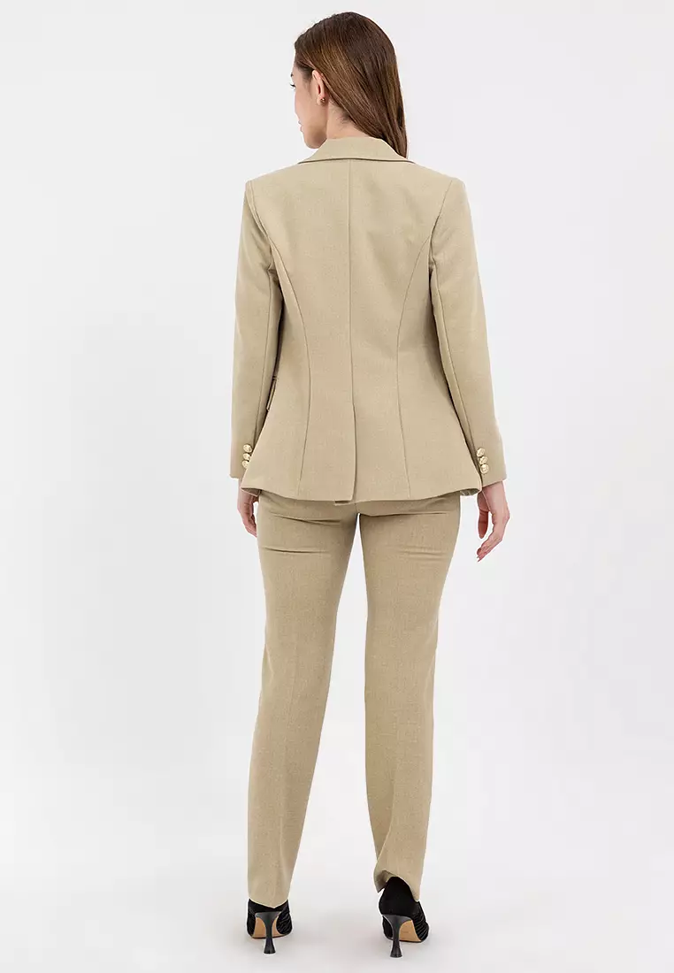 Tailored Double Breasted Suit with Pants