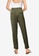 GAP green High Rise Tencel Pull On Pants 2F78AAAE52AB1BGS_1