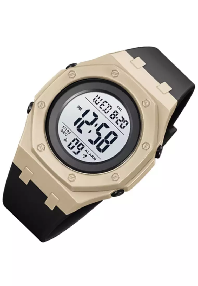 Jam Tangan Digital Pria Waterproof Many Function Strap Tali Material Silicone IR92 ORIGINAL