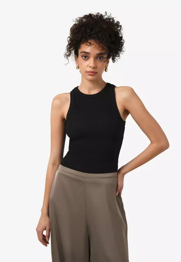 FORCAST Devon Cotton Blend Singlet 2026 | Buy FORCAST Online | ZALORA ...