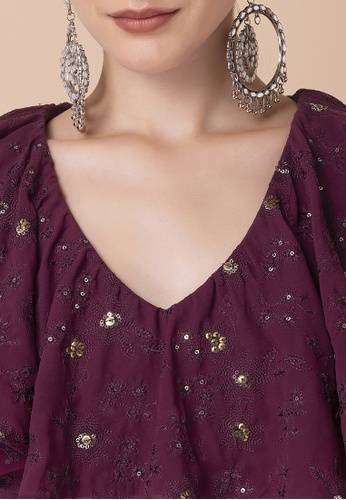 melissa sequin gown