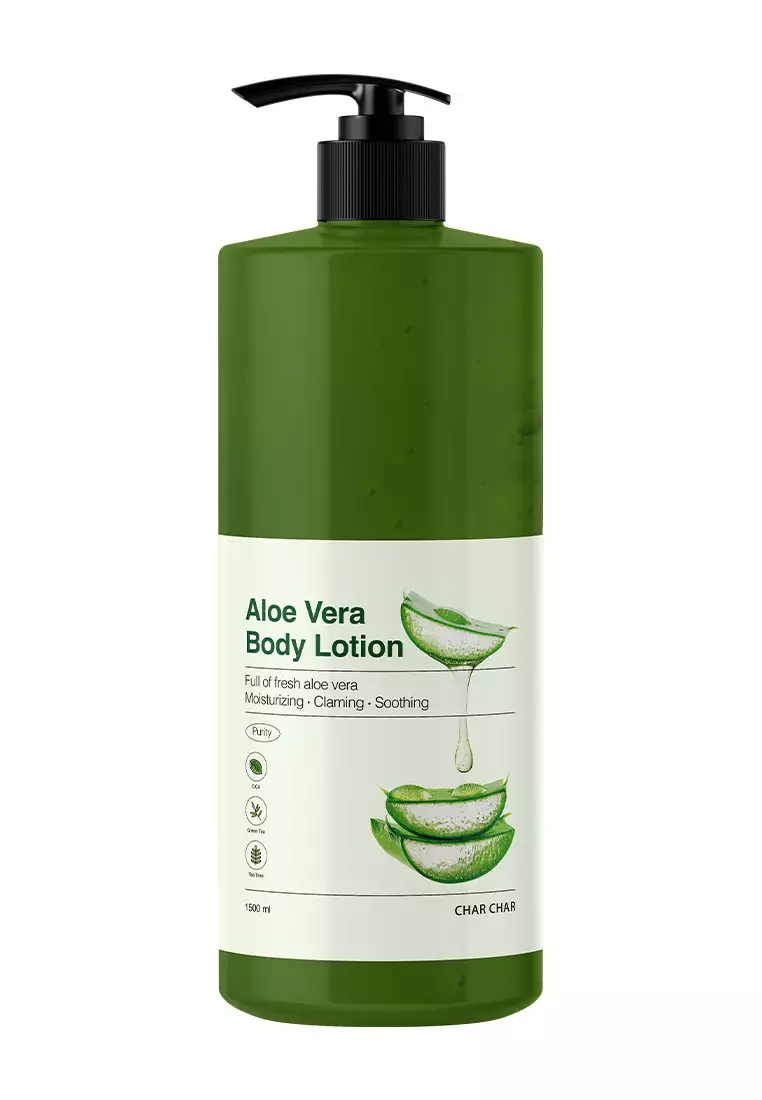 Buy EVAS EVAS Char Char Aloe Vera Body Lotion 1500ml Online ZALORA