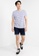 Electro Denim Lab blue Slim Denim Shorts 66CC8AAA8926E2GS_3