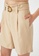 KOTON beige Belted Bermuda Shorts 88A56AA670941BGS_3