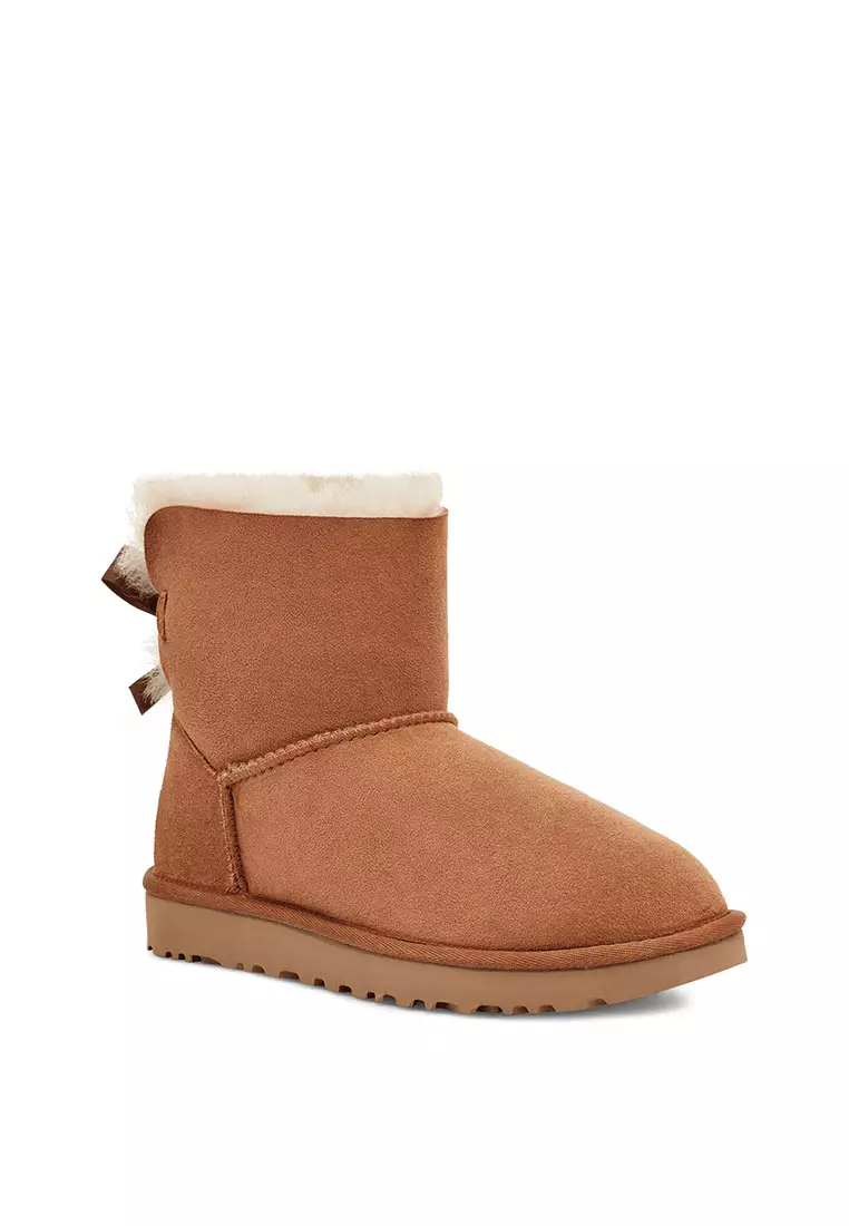 Women's Mini Bailey Bow II Boot - Chestnut (1016501-CHE)