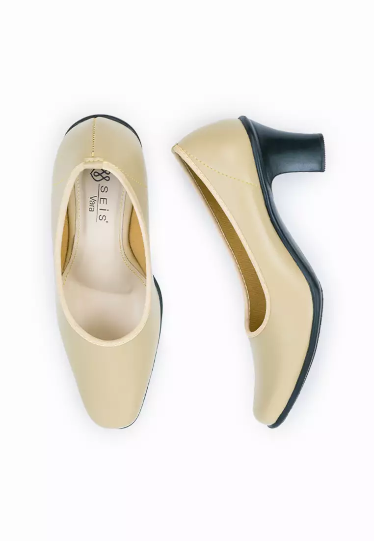 SEIS Vara Sepatu Pantofel Wanita Hak 7 cm