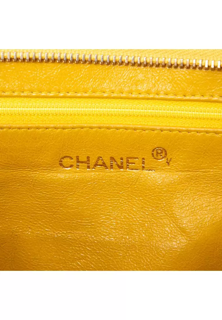 Pre-Loved Chanel Quilted Caviar Chain Shoulder Bag