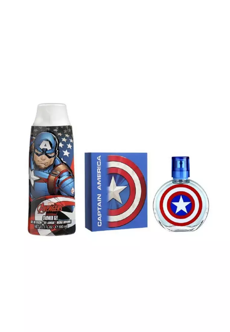 Captain America Backpack + EDT 50ml + Shower Gel 300ml [YAV122]