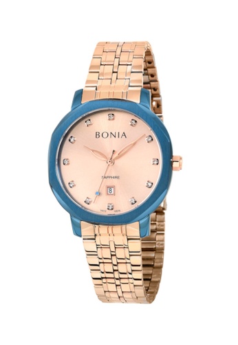 Bonia Watches gold Bonia Women Watch Quartz BNB10515-2877 Stainless Steel Bracelet Watch 0EE37AC9D6D1CCGS_1