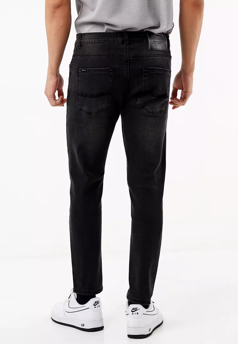 Buy Bossini Men Denim Ankle Pants With Stretch 2024 Online