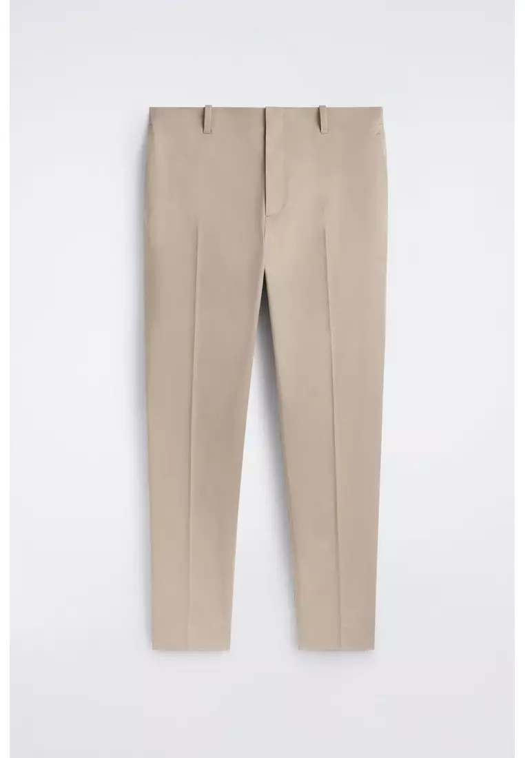 TAILORED SLIM-FIT TROUSERS