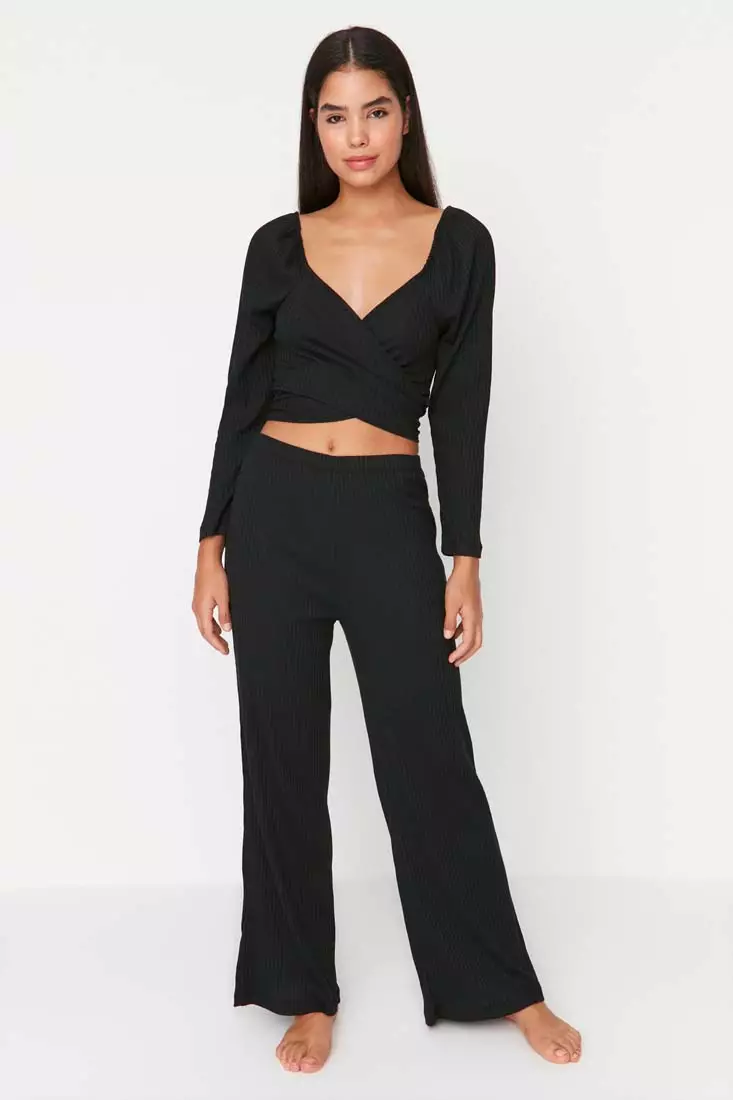 Black tie online pajamas