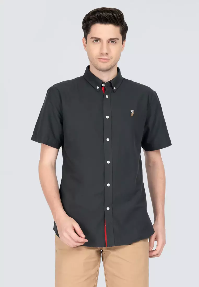 Polo Haus - Men’Cotton Plain Regular Fit Short Sleeve