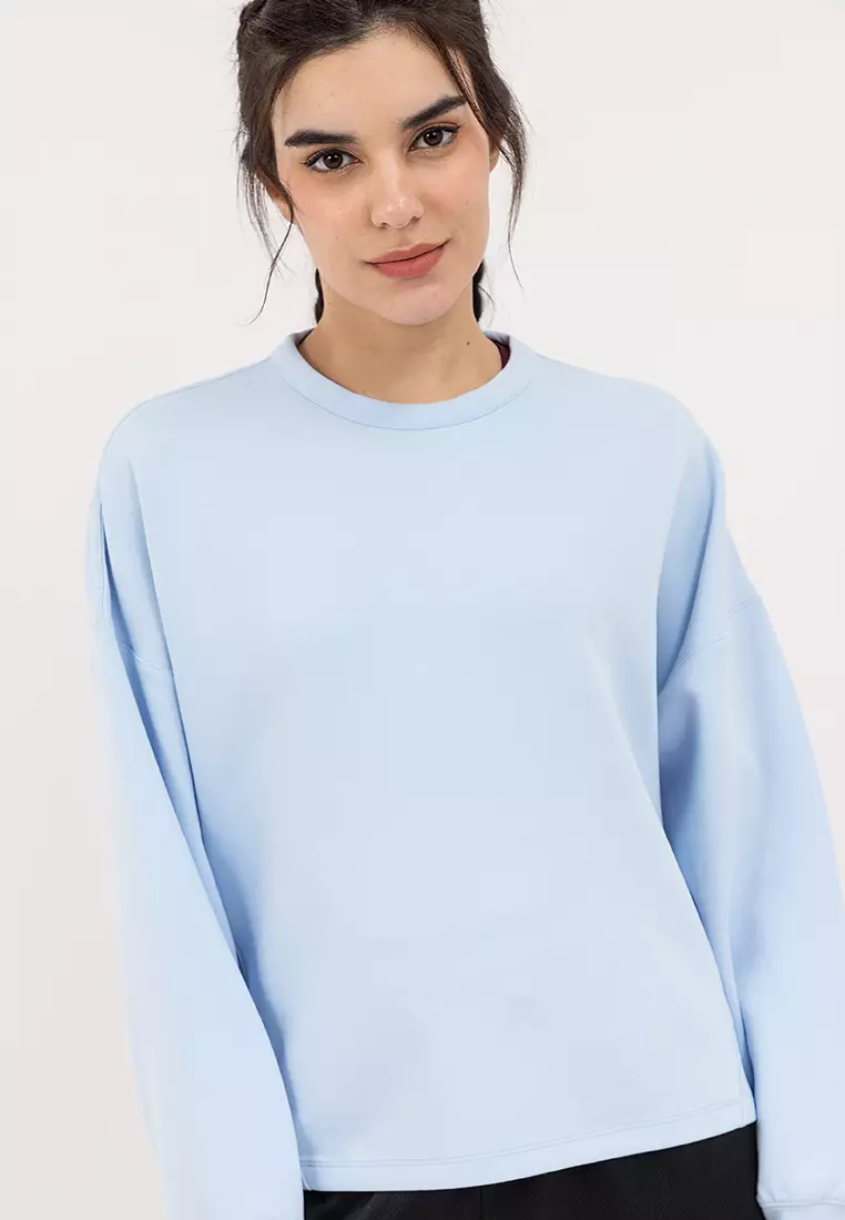 24.7 ImpossiblySoft Dri-FIT Oversized Crew-Neck Top
