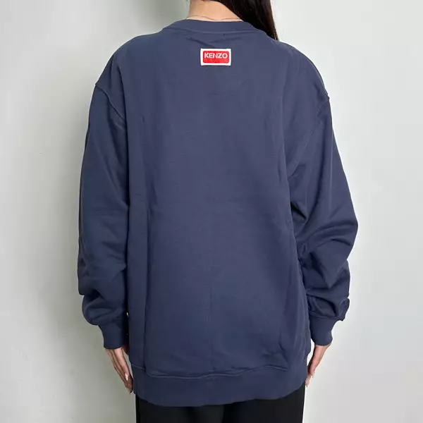Sweater KENZO BIG BOKE FLOWER RED NAVY SWEATSHIRT 100% ORIGINAL