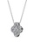 Her Jewellery Elegant Clover Pendant (White Gold) - Made with premium grade crystals from Austria HE210AC85UJYSG_2