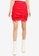 MISSGUIDED red Ruched Detail Mini Skirt BCB13AAAD9610CGS_1