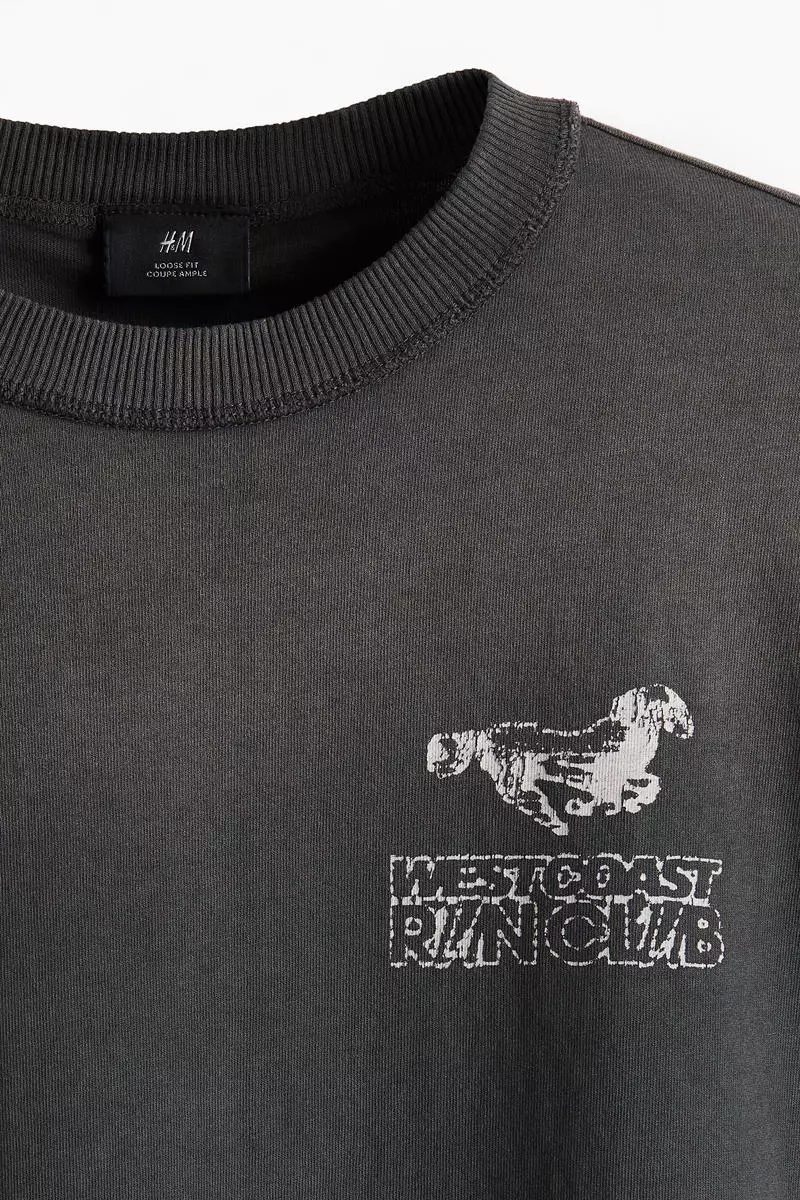 Loose Fit Printed T-shirt