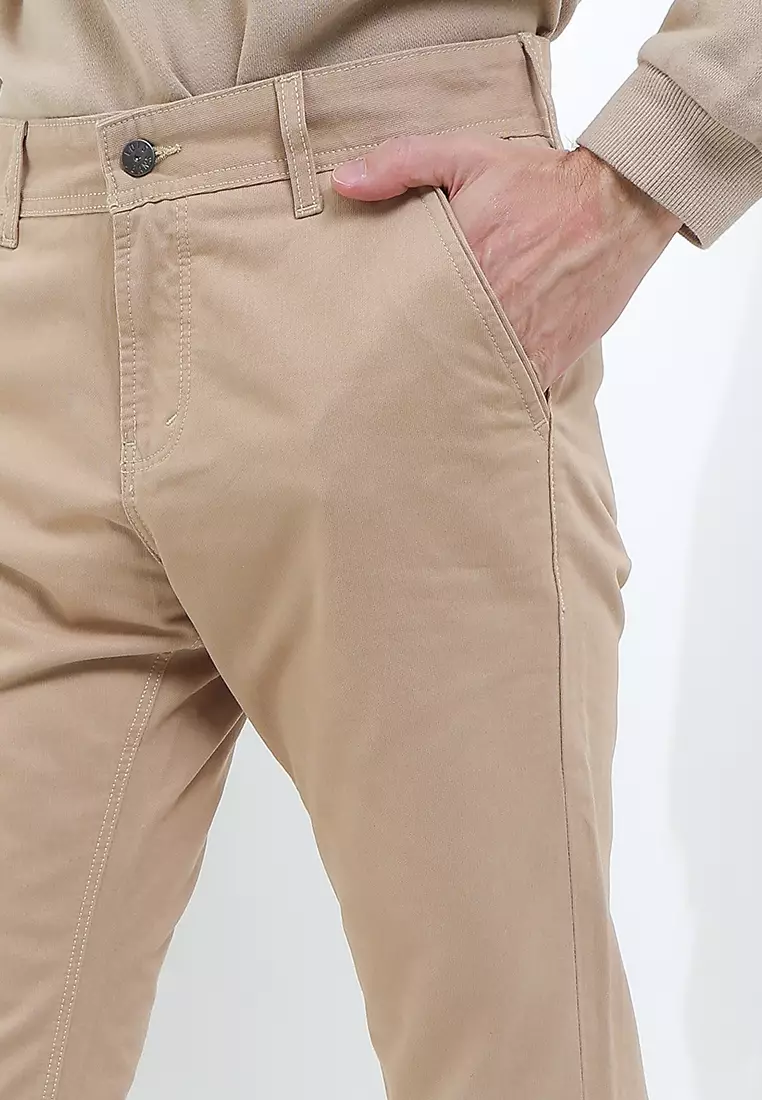 Slim Fit Chino Pants HFL016BR
