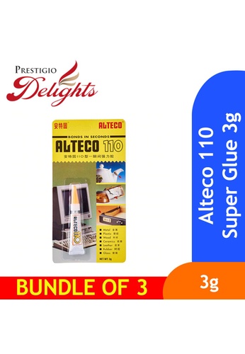 Prestigio Delights yellow Alteco 110 Super Glue 3g Bundle of 3 CF5E2ESBE8D07EGS_1