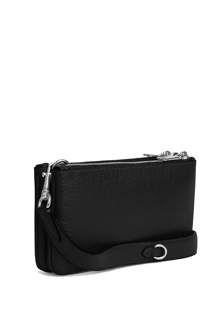Coach double shop zipper crossbody