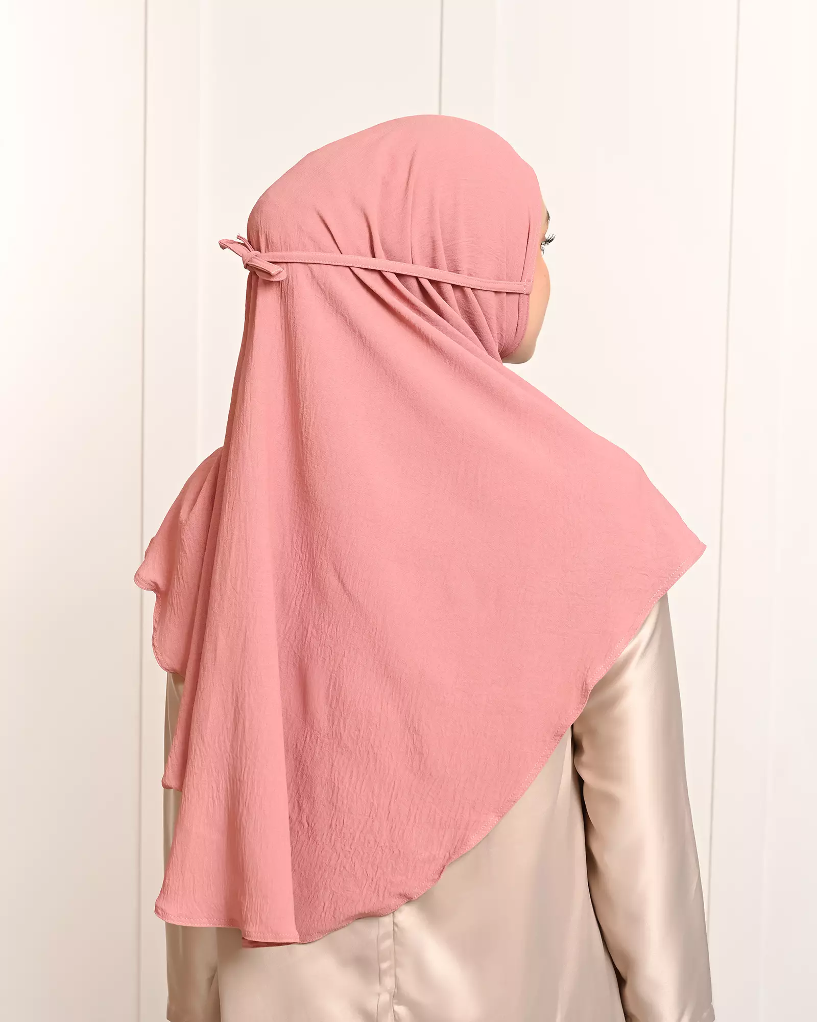 Geulis.id DAILY INSTANT BERGO (5 warna) Hijab - DUSTYPINK