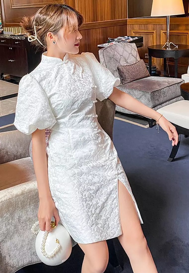 Cheongsam satin deals