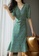 Twenty Eight Shoes green V-neck Floral Dress XHG-169 33784AA81853D0GS_2