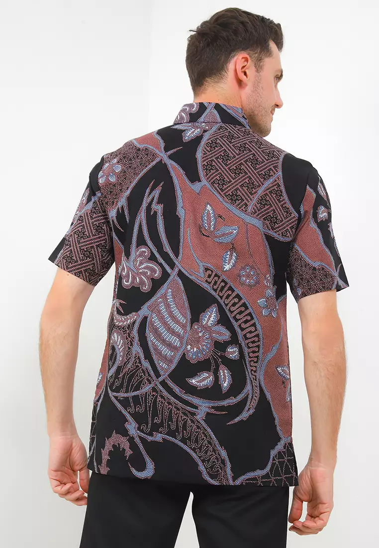 Hem Body Batik Fit Sawat Nitik Sewu